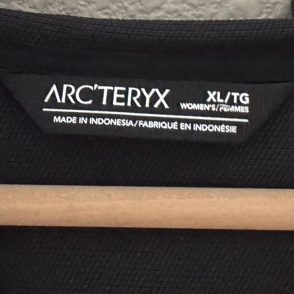 Arc’teryx Gamma Hoody Jacket Womens XL Black Nylon Outdoor Hiking Wind Breaker - Picture 13 of 13